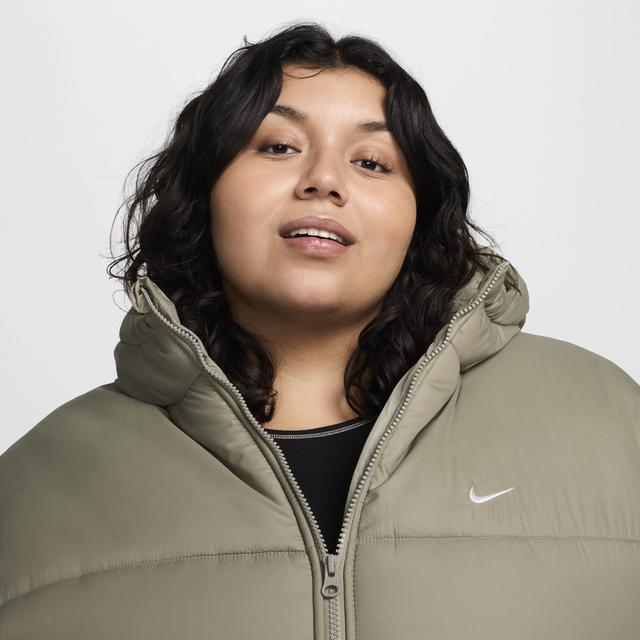 Women's Nike Sportswear Classic Puffer Therma-FIT Loose Hooded Jacket (Plus Size) Product Image