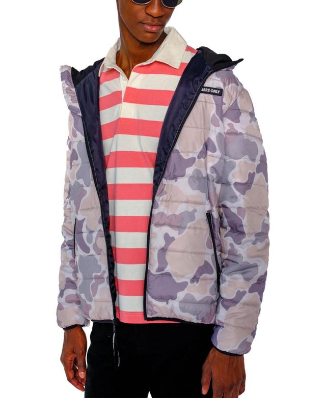 Members Only Mens Solid Packable Jacket Product Image