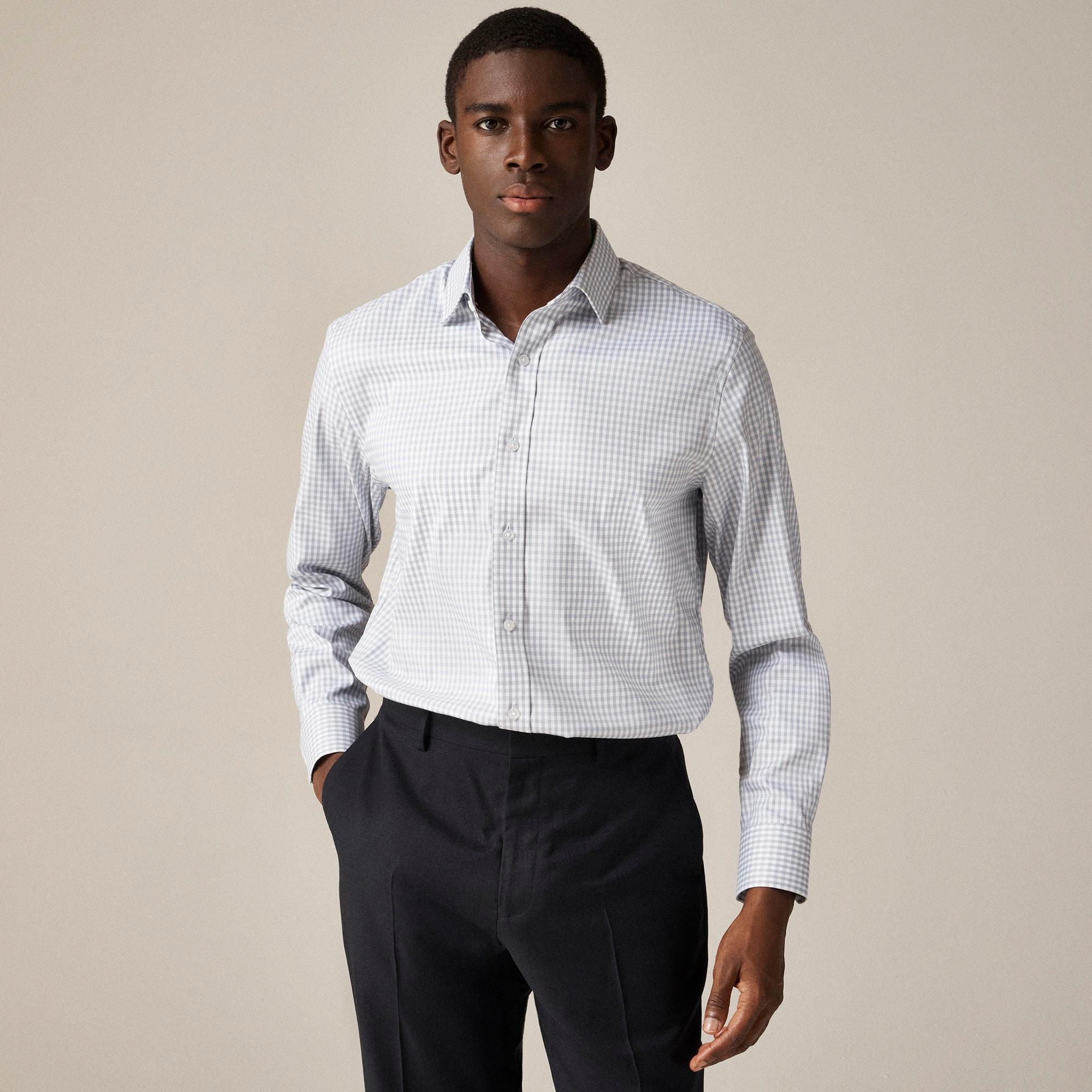 Bowery performance stretch dress shirt with spread collar Product Image