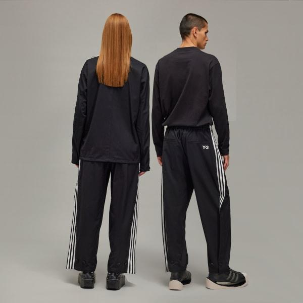 Y-3 Refined Wool Track Pants - 3-Stripes Product Image