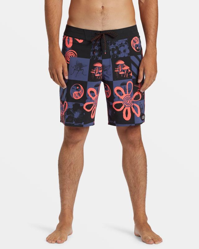 Sundays Pro 19" Boardshorts - Washed Royal Male Product Image