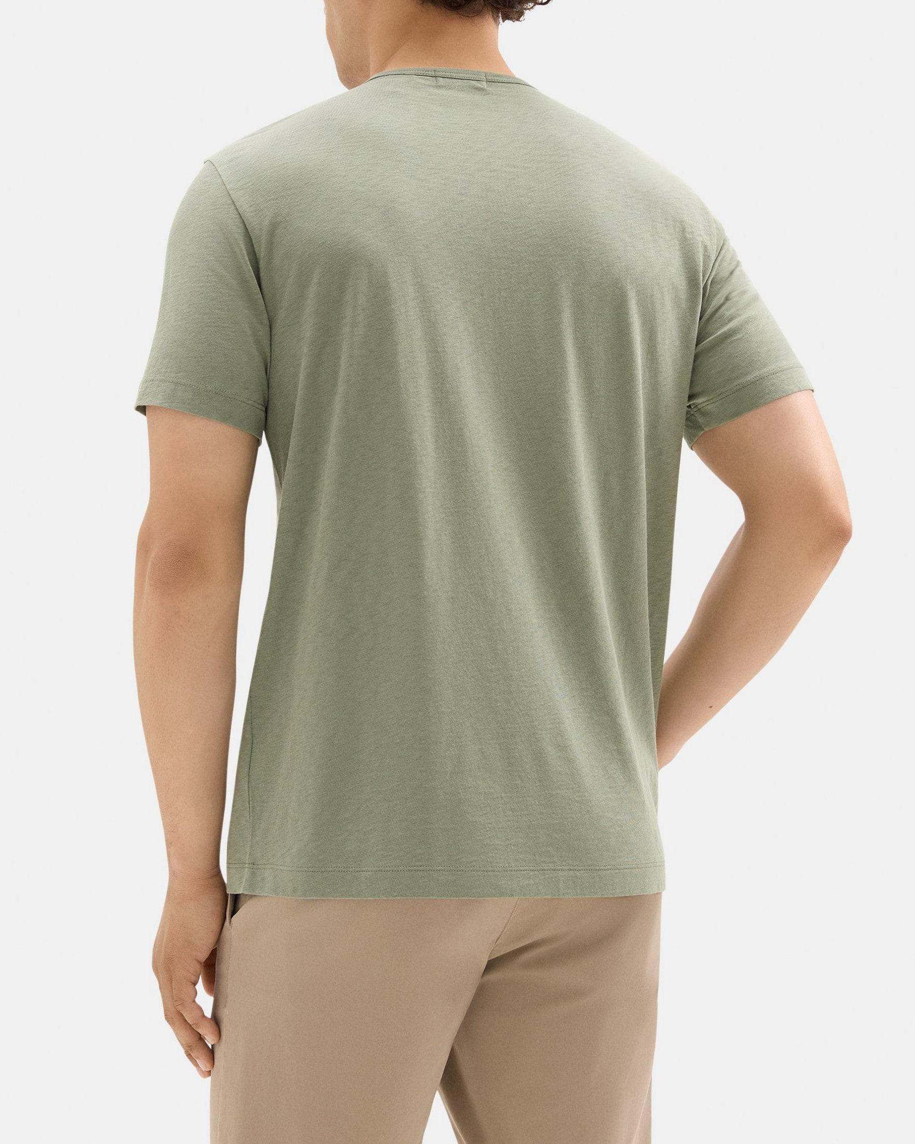 Relaxed Tee in Slub Cotton Product Image