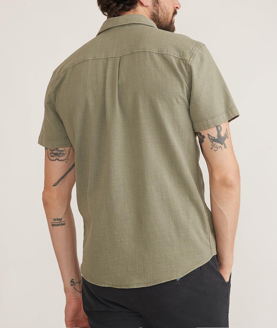 Stretch Selvage Short Sleeve Shirt Product Image