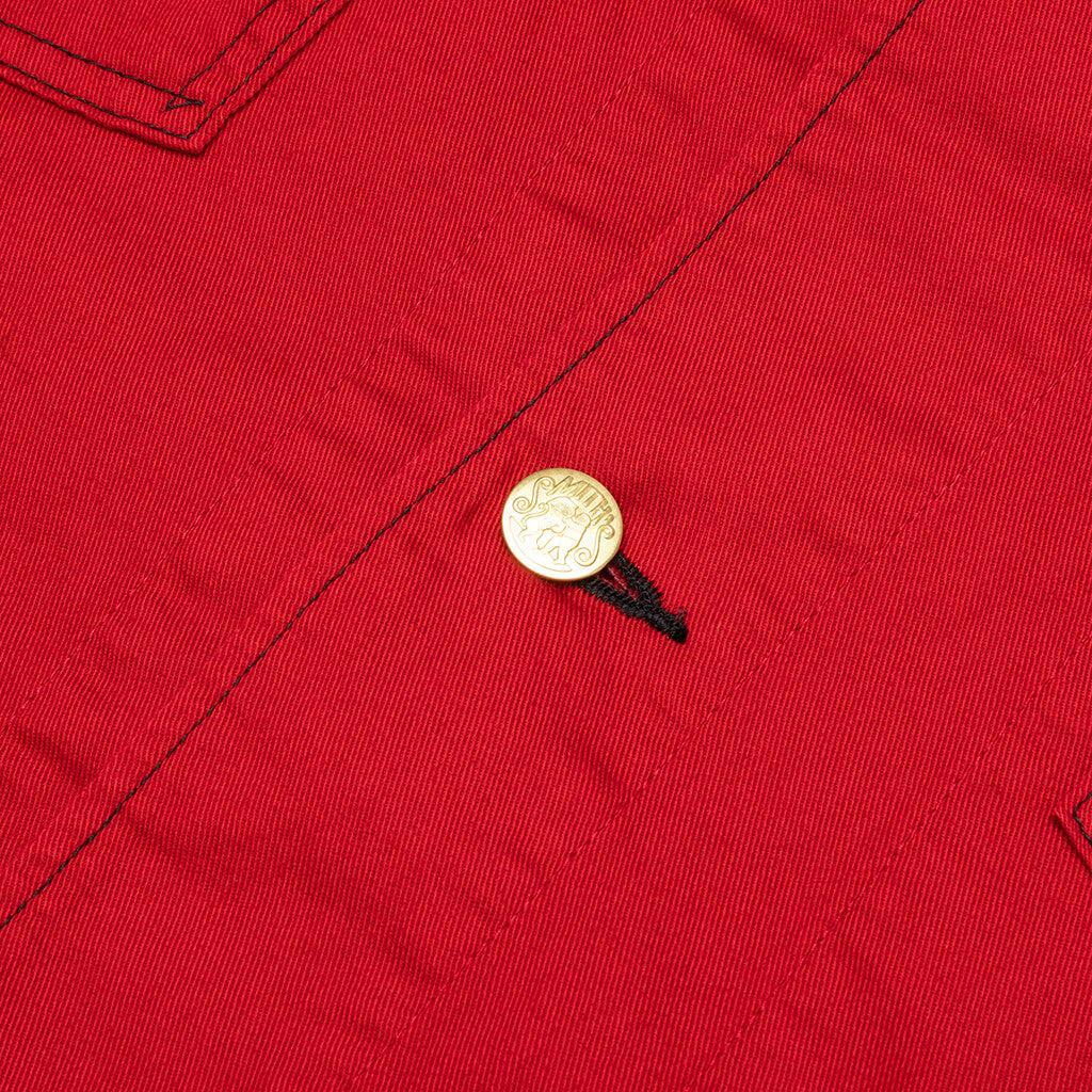 Needles x SMITH'S Cotton Twill Coverall - Red Male Product Image