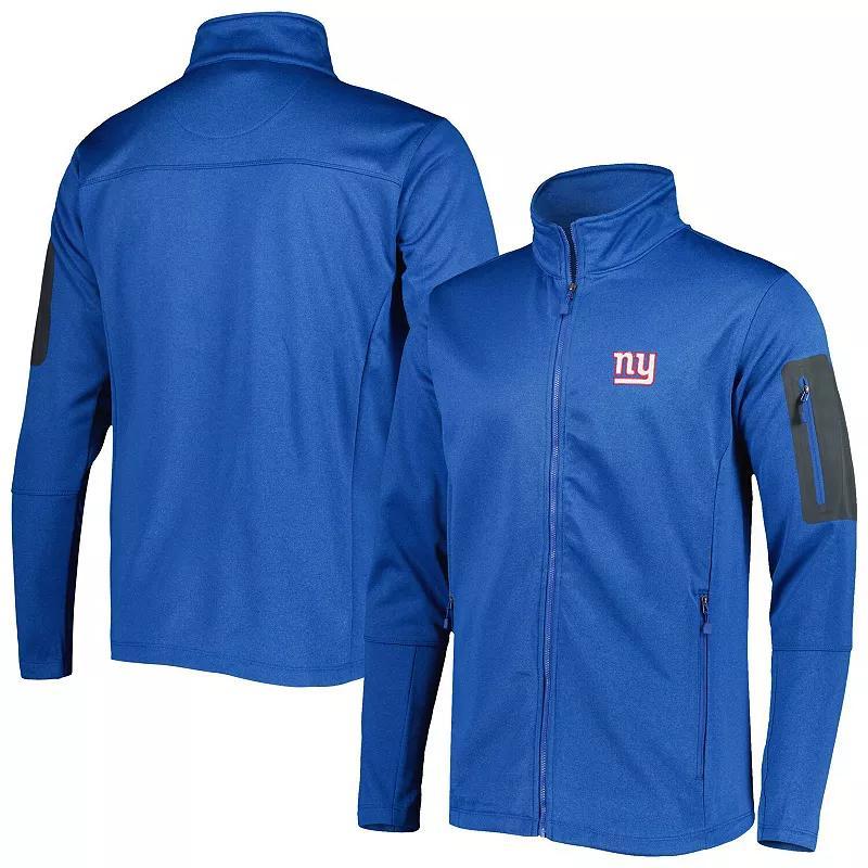 Mens Dunbrooke Heather Royal New York Giants Freestyle Coated Tech Fleece Full-Zip Jacket Product Image