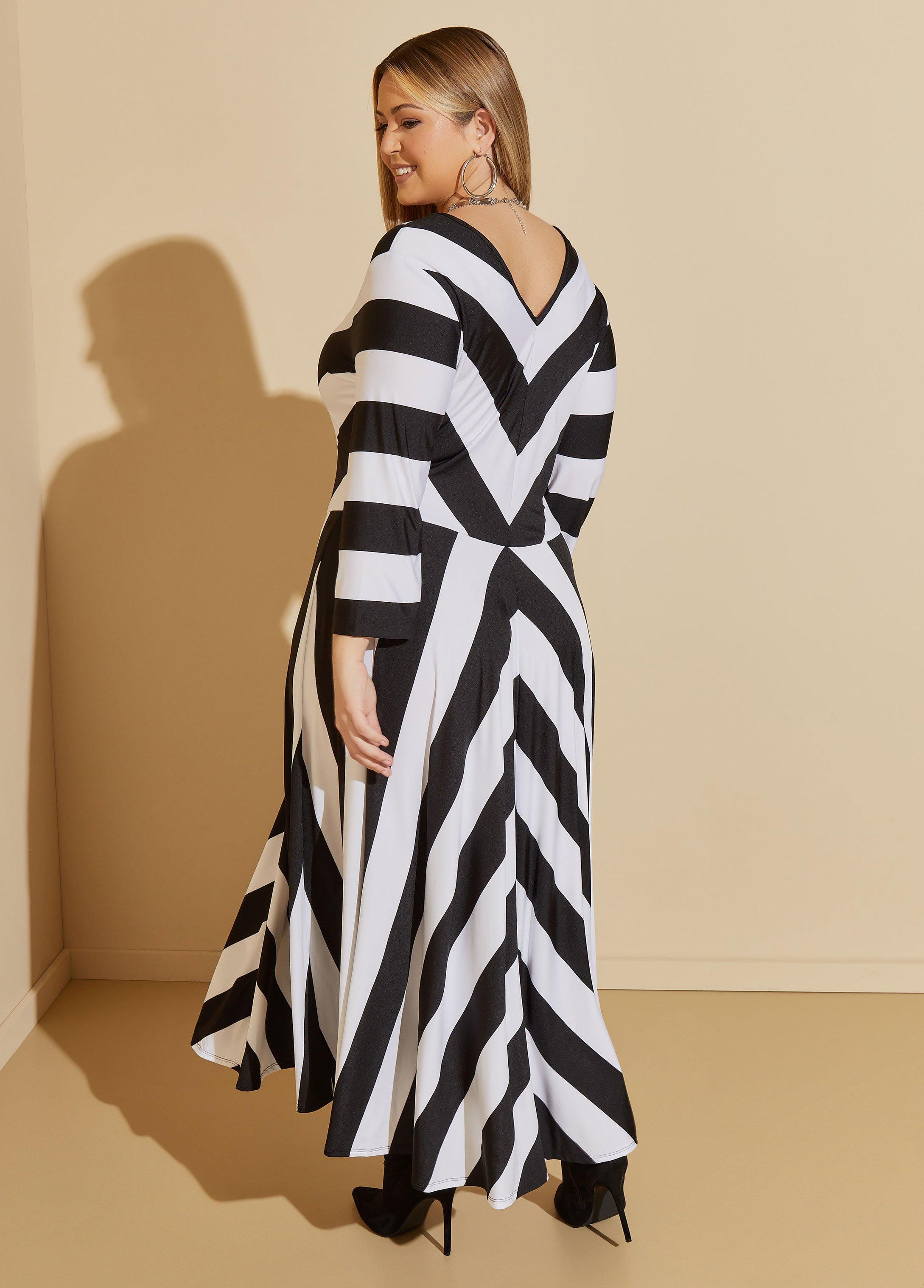 Striped Maxi Dress Product Image