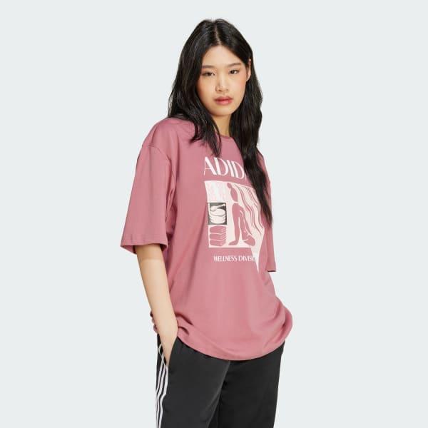 Wellness Graphic Oversized Tee Product Image