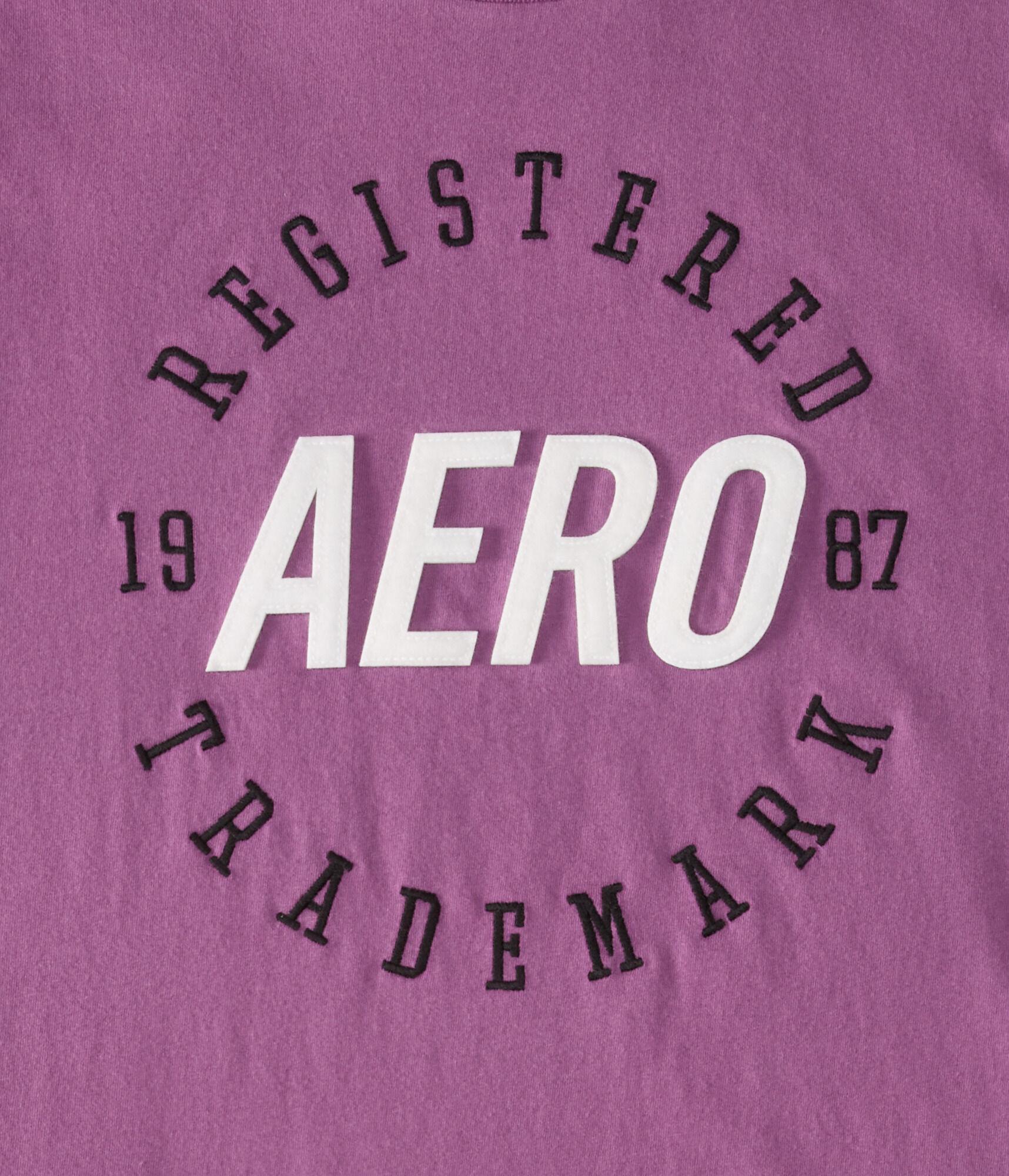 Aero 1987 Trademark Appliqué Graphic Tee Product Image