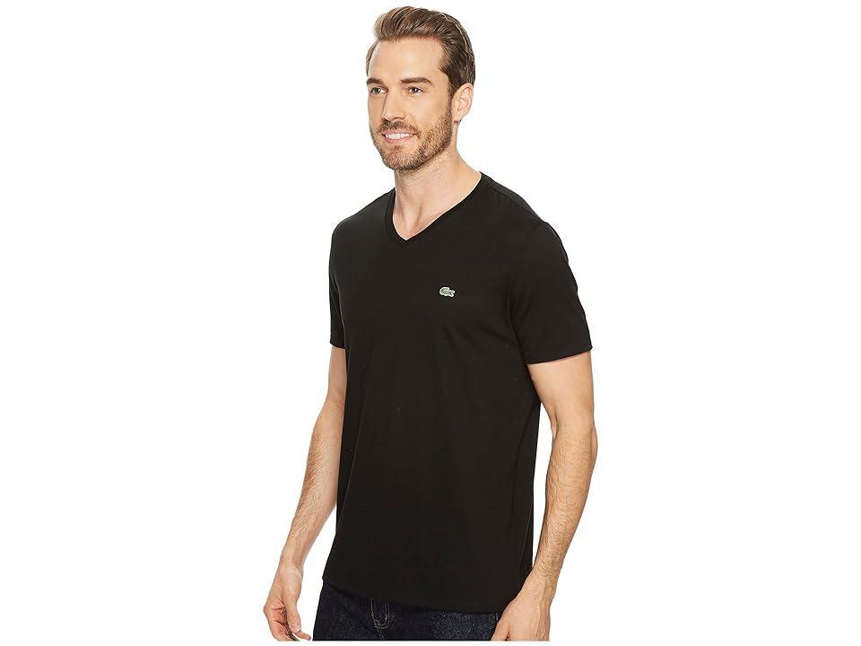 Lacoste V-Neck Pima Cotton Tee Product Image