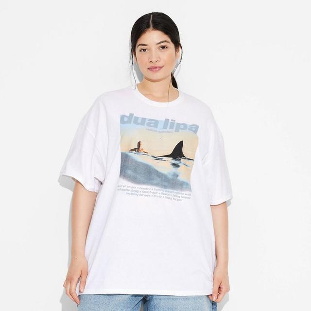 Womens Dua Lipa Radical Optimism Short Sleeve Graphic T-Shirt Product Image