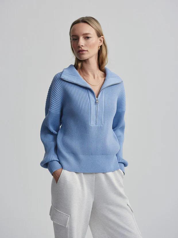 Janie Half Zip Knit Product Image