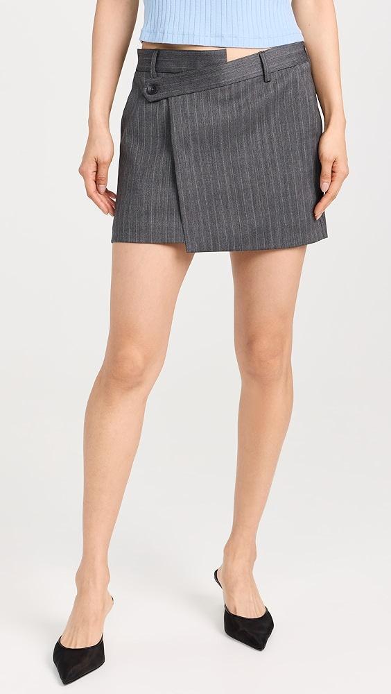 St. Agni Deconstructed Mini Skirt | Shopbop Product Image