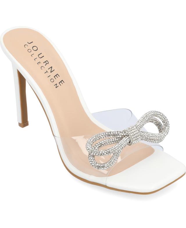 Journee Collection Womens Fenella Lucite Stilettos Product Image