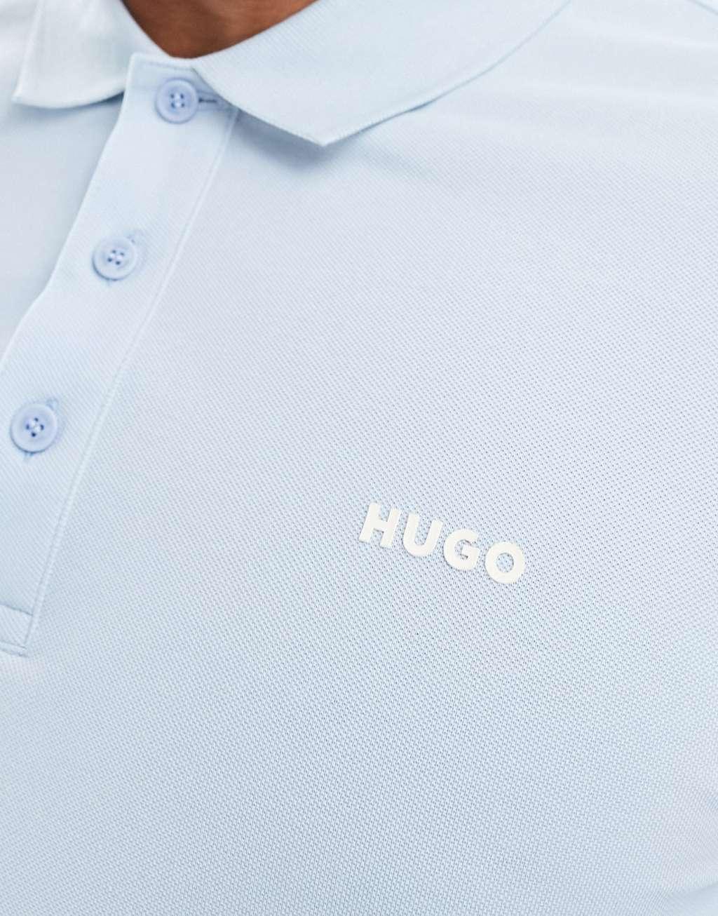 HUGO RED Donos polo shirt in blue Product Image