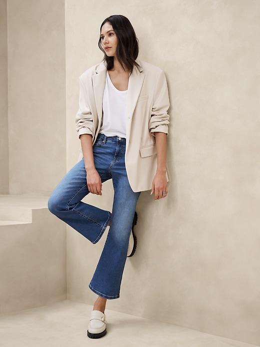 Low-Rise Bootcut Cropped Jean product image