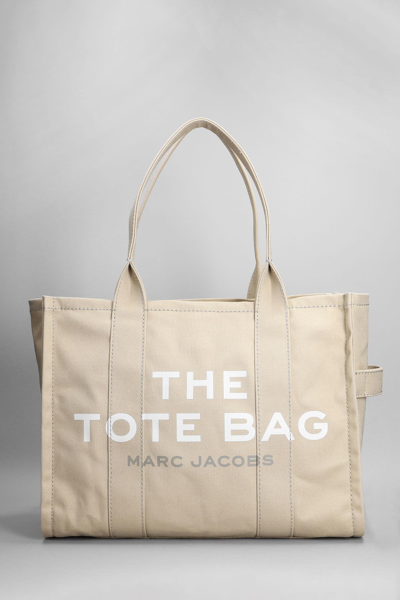 The Medium Tote Beige Handbag Product Image