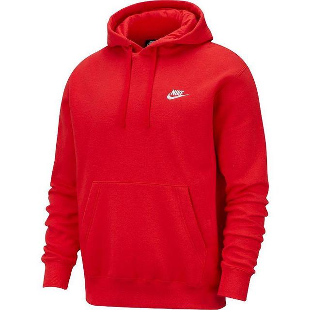 Nike Club unisex hoodie in red Product Image