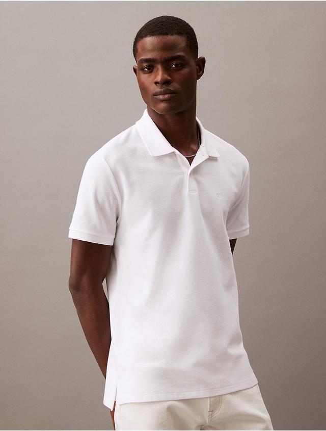 Calvin Klein Mens Pique Solid Polo Product Image