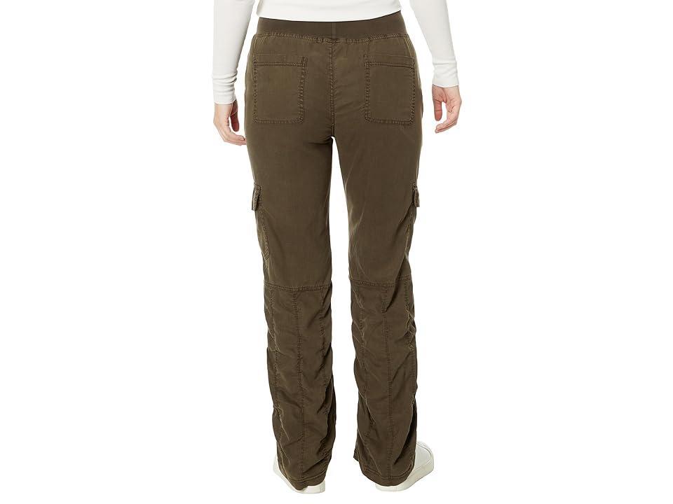 XCVI Twill Scrunch Leg Cargo (Boxwood) Women's Clothing Product Image