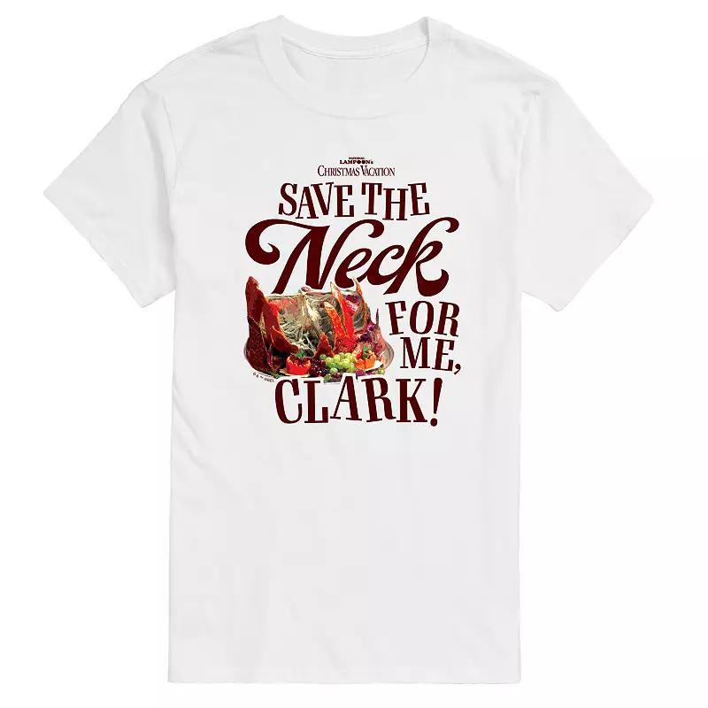 Big & Tall Christmas Vacation Save The Neck Clark Graphic Tee, Mens Product Image