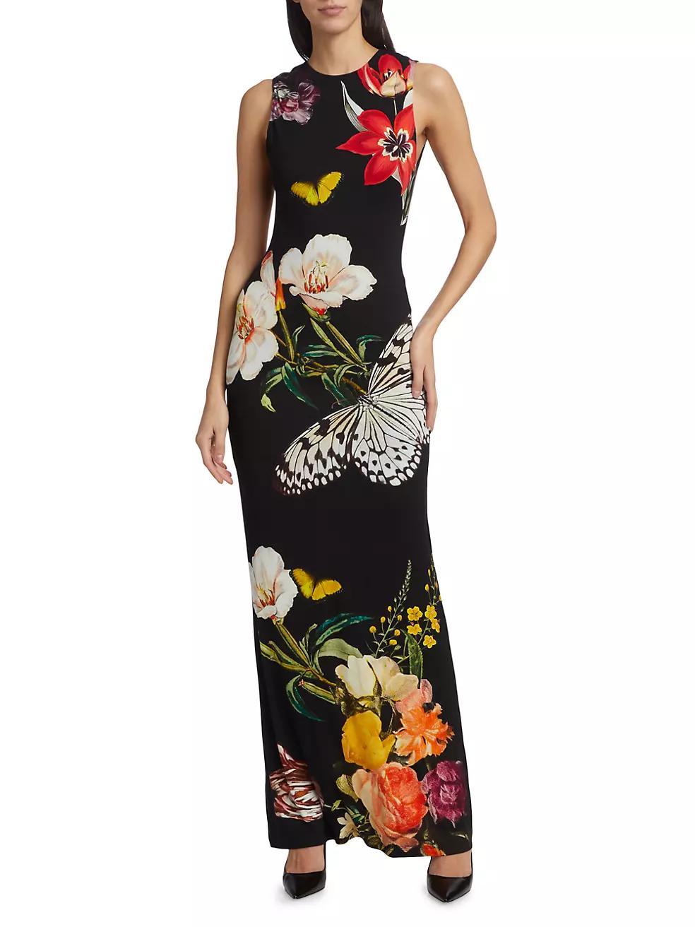 Delora Floral Maxi Dress Product Image