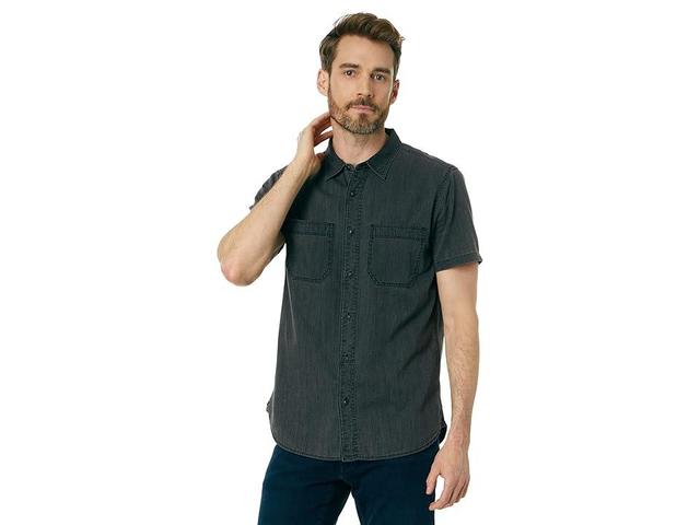 Madewell Short Sleeve Classic Black 2X1 - Cutler (Cutler Wash) Men's Clothing Product Image