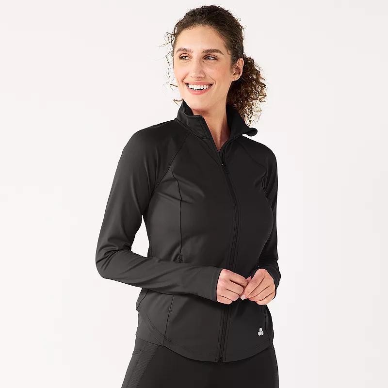 Womens Tek Gear Performance Jacket Black Product Image