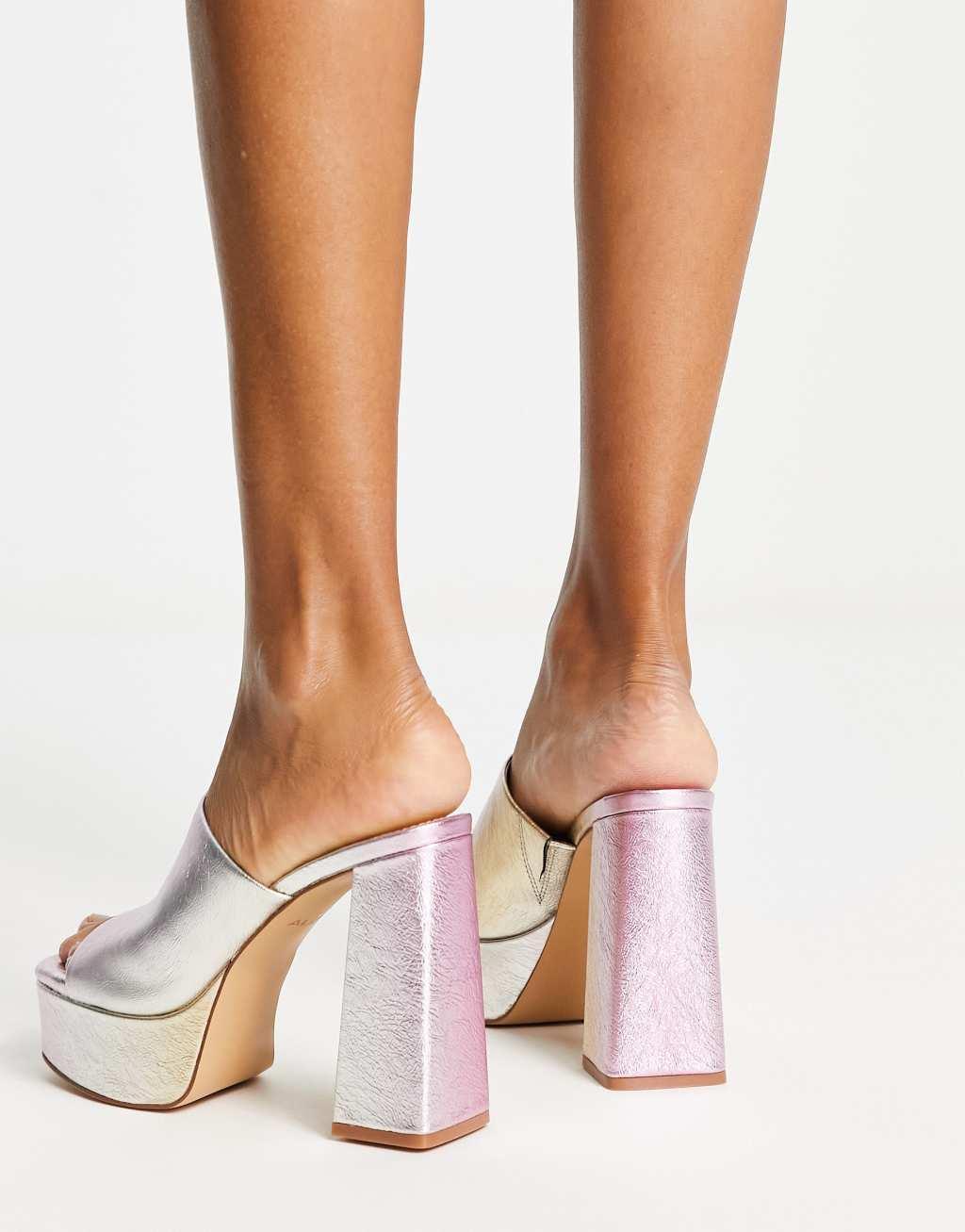 ALDO Cassey platform mules Product Image