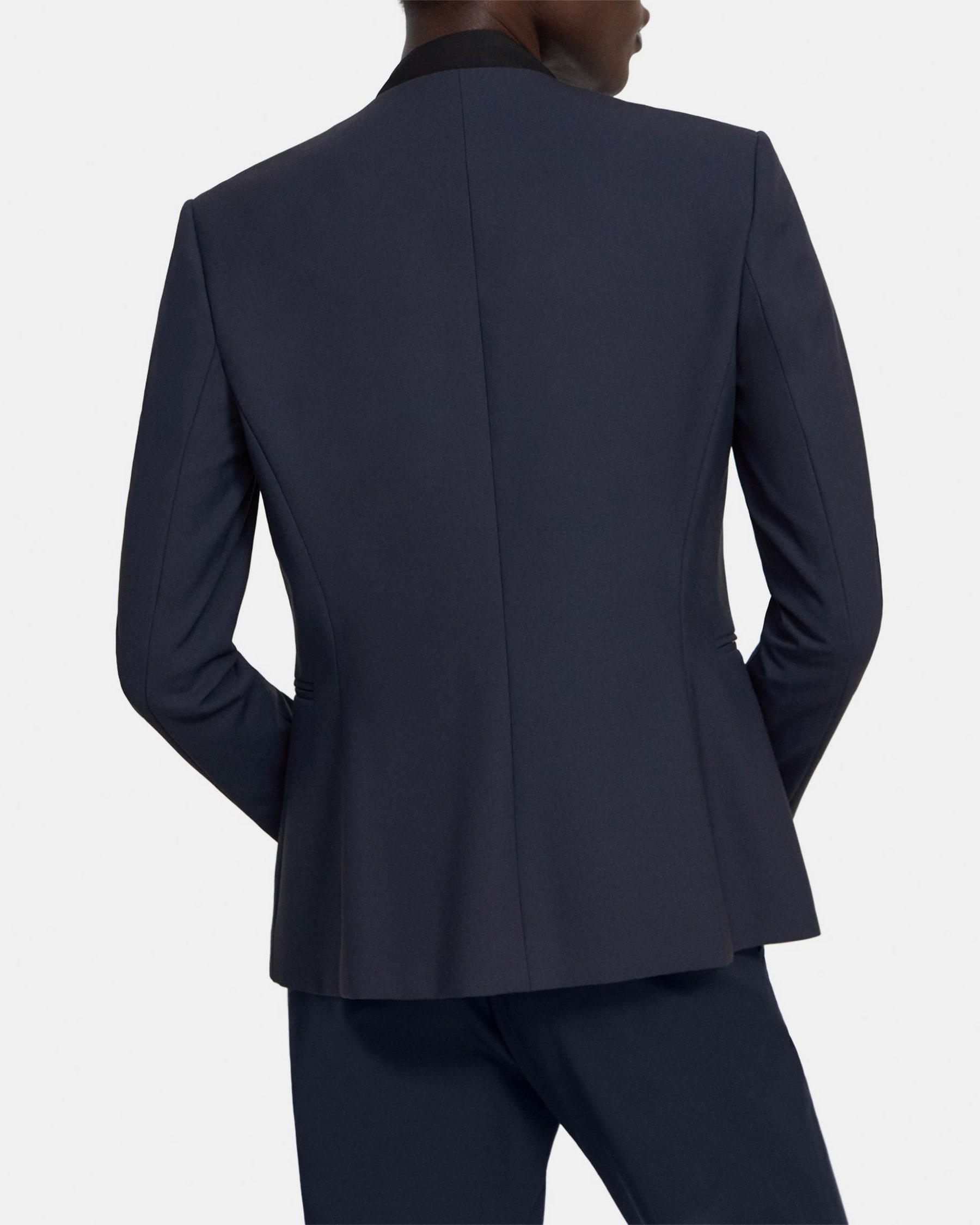 Open Blazer in Stretch Wool Product Image