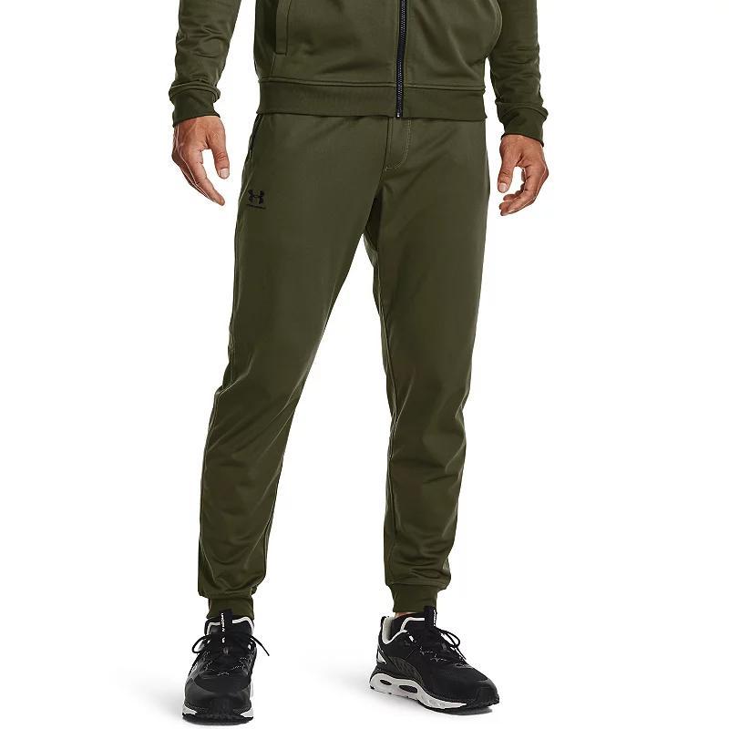 Mens Under Armour Sportstyle Joggers Green Base Product Image