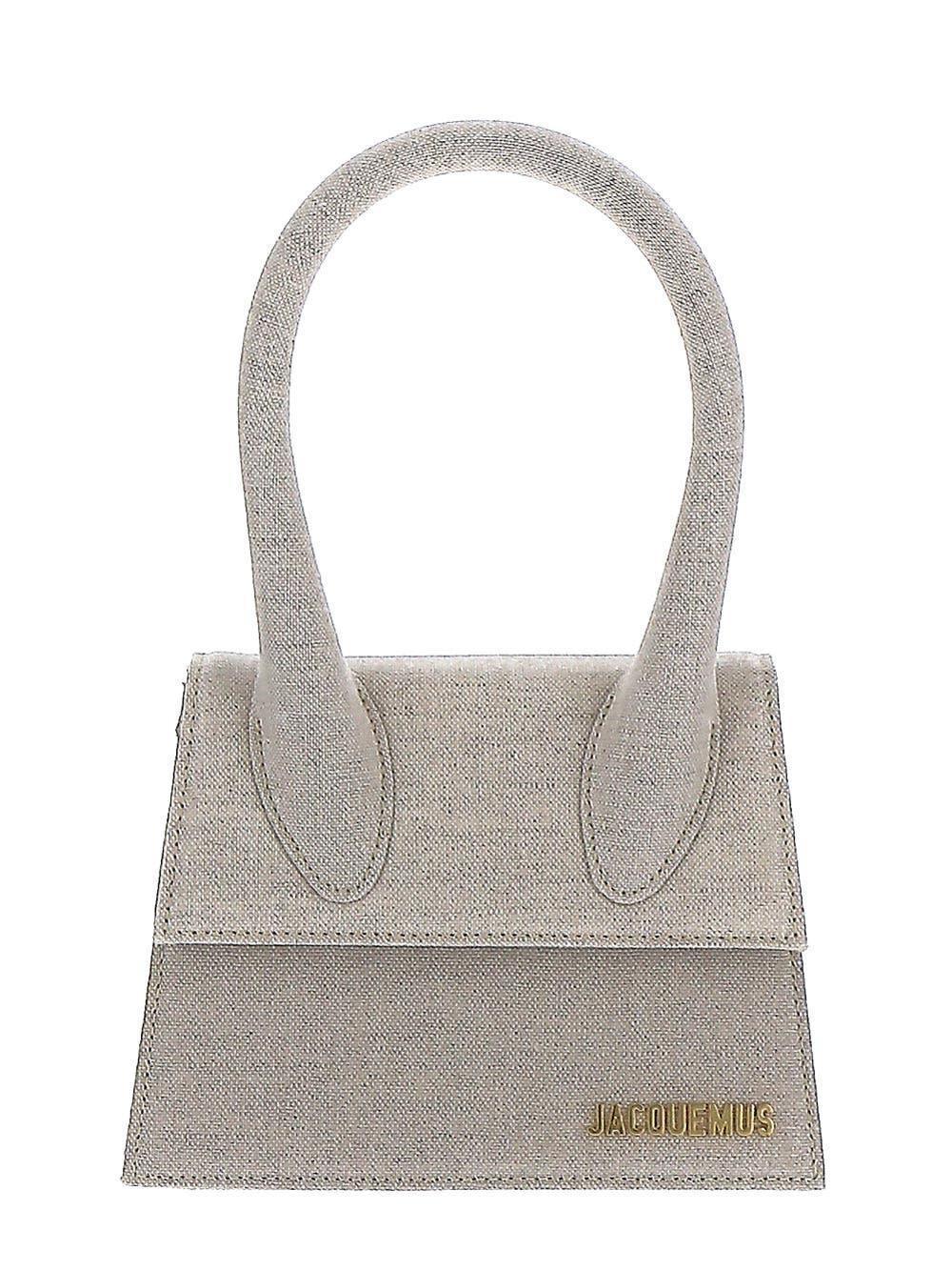 JACQUEMUS Le Chiquito Moyen Handbag In Grey Product Image