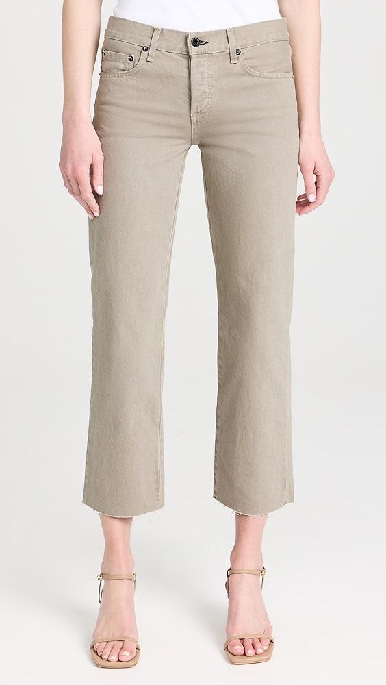 ASKK NY Low Rise Straight Jeans | Shopbop Product Image