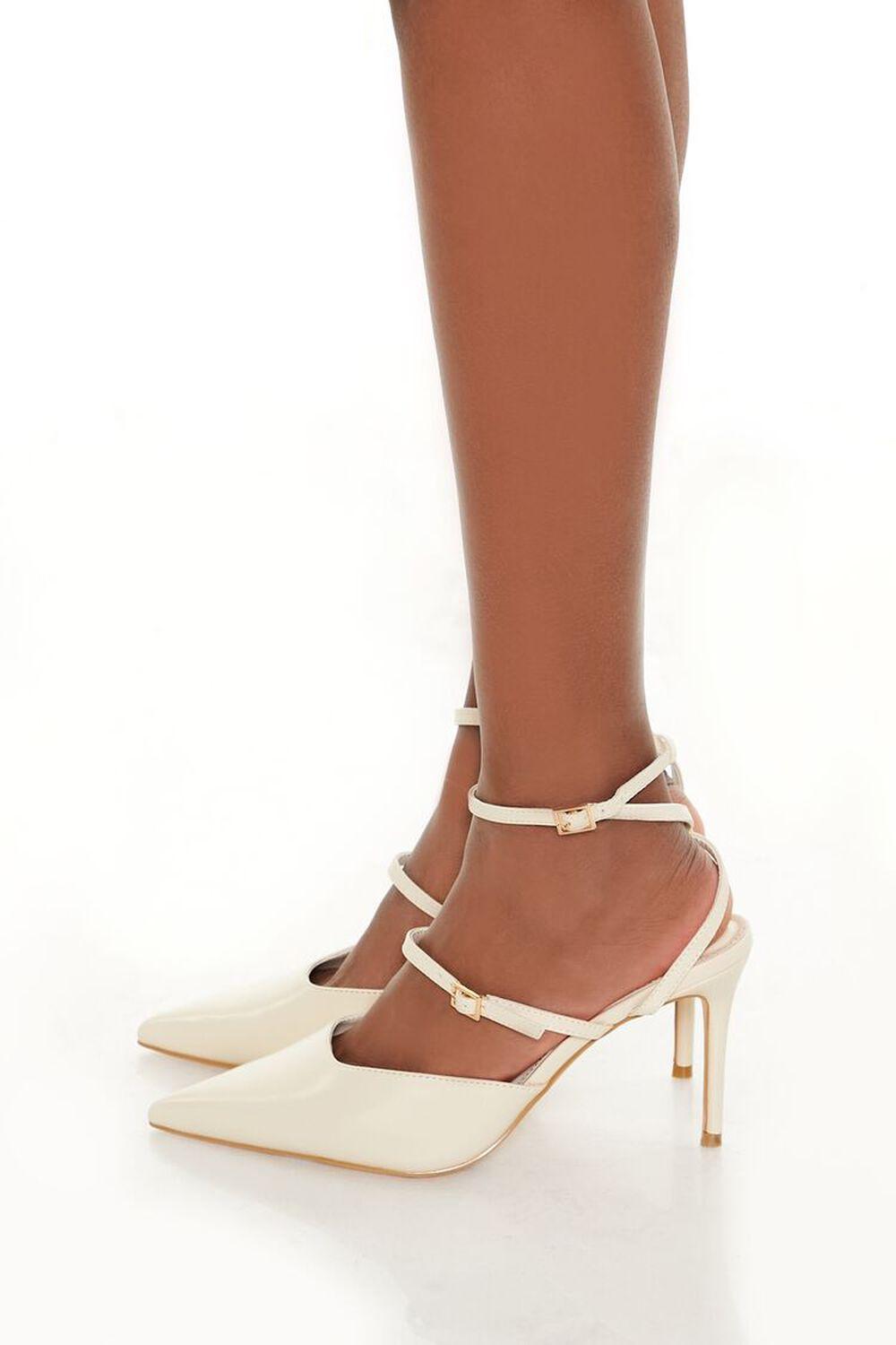 Dual Buckled Pointed-Toe Pumps | Forever 21 Product Image