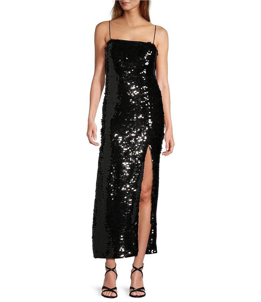 Antonio Melani Sloane Sequin Sleeveless Midi Dress Product Image