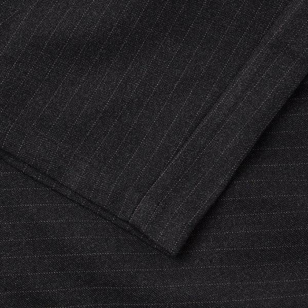 Arden Trouser - Black Pinstripe Male Product Image