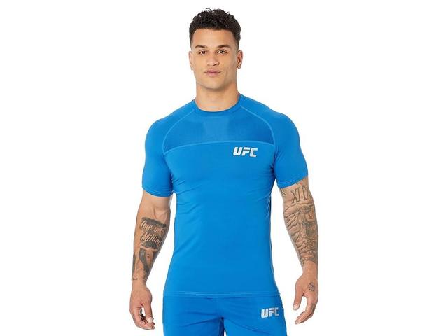 UFC Short Sleeve Crew Neck Tee (Blue) Men's Clothing Product Image