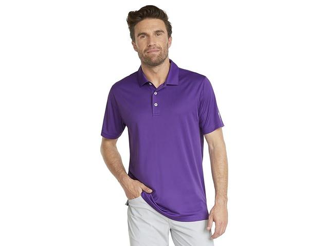 PUMA Golf Gamer Polo (Tillandsia ) Men's Clothing Product Image