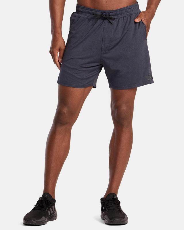 Sport Vent 16" Training Shorts - Navy Heather Product Image