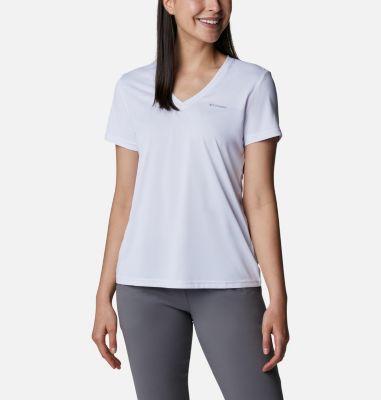 Columbia Women's Columbia Hike Short Sleeve V-Neck Shirt- Product Image