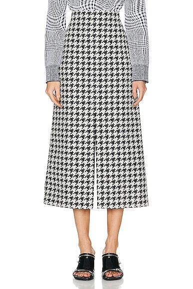 Burberry Straight Skirt in Grey Product Image