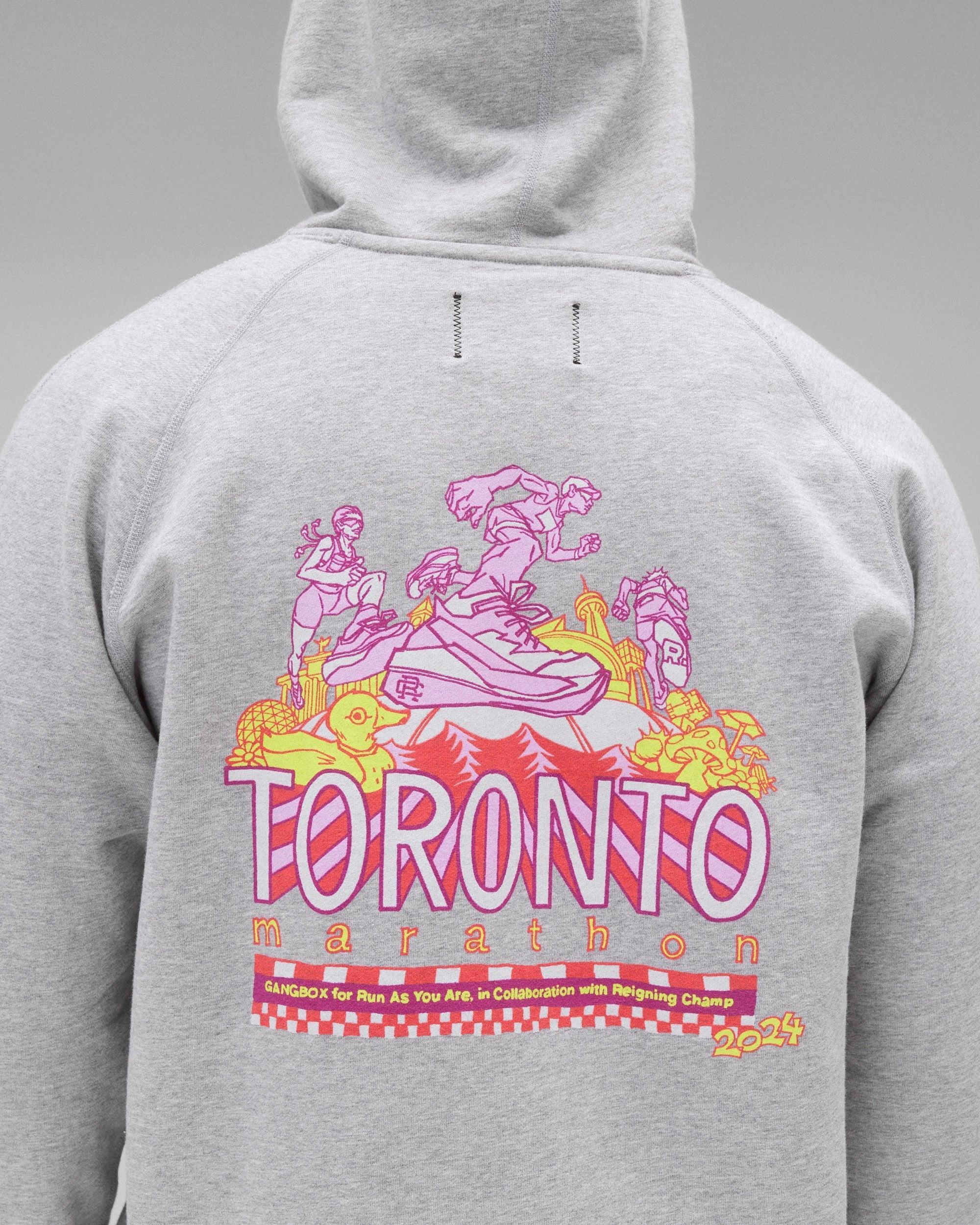 Midweight Terry Toronto Marathon Hoodie Male Product Image