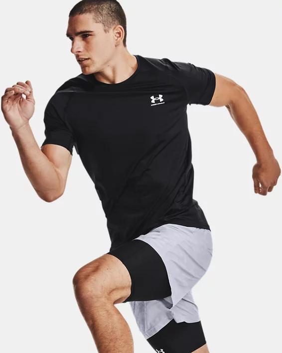 Men's HeatGear® Fitted Short Sleeve Product Image