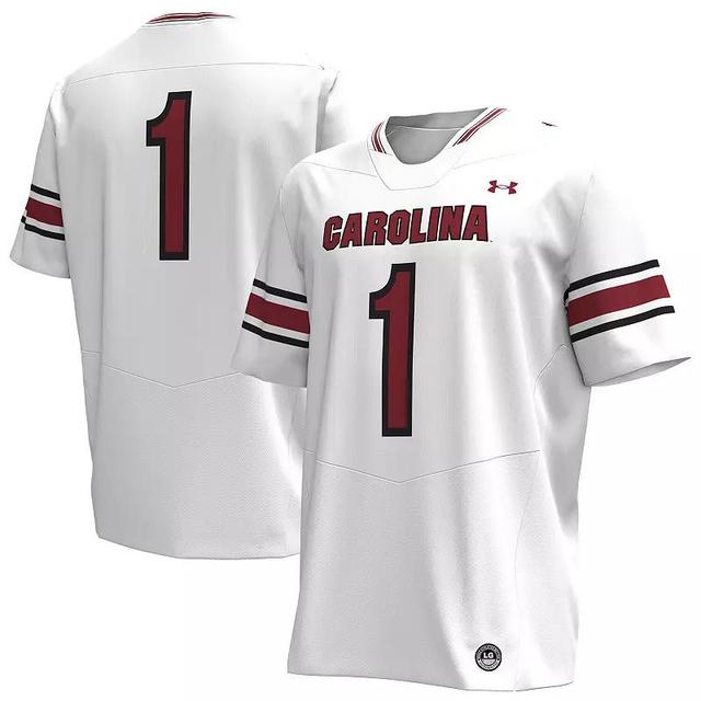 Mens Under Armour #1 South Carolina Gamecocks Replica Football Jersey Product Image