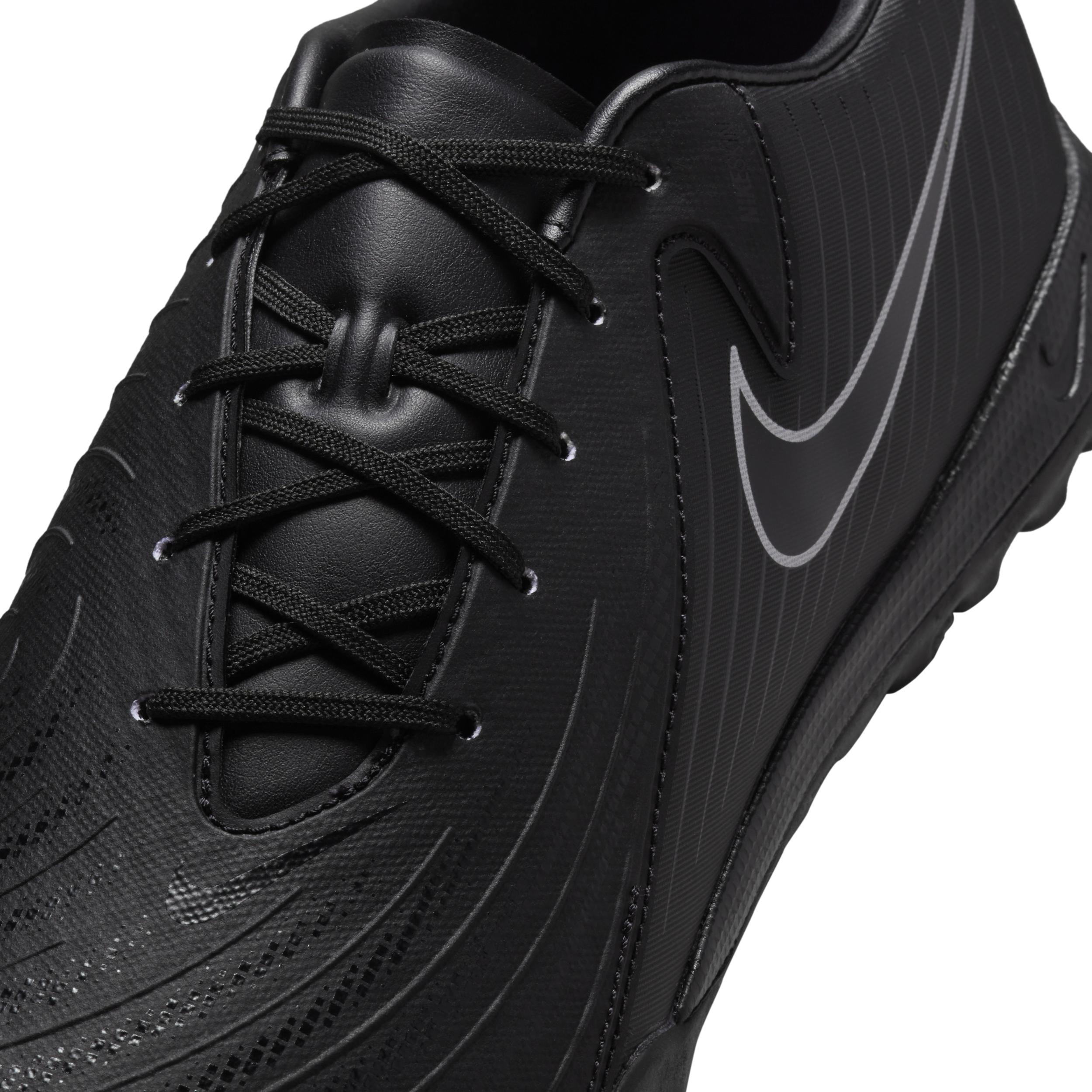 Nike Mens Nike Phantom GX II Academy TF - Mens Soccer Shoes Black/Black Product Image