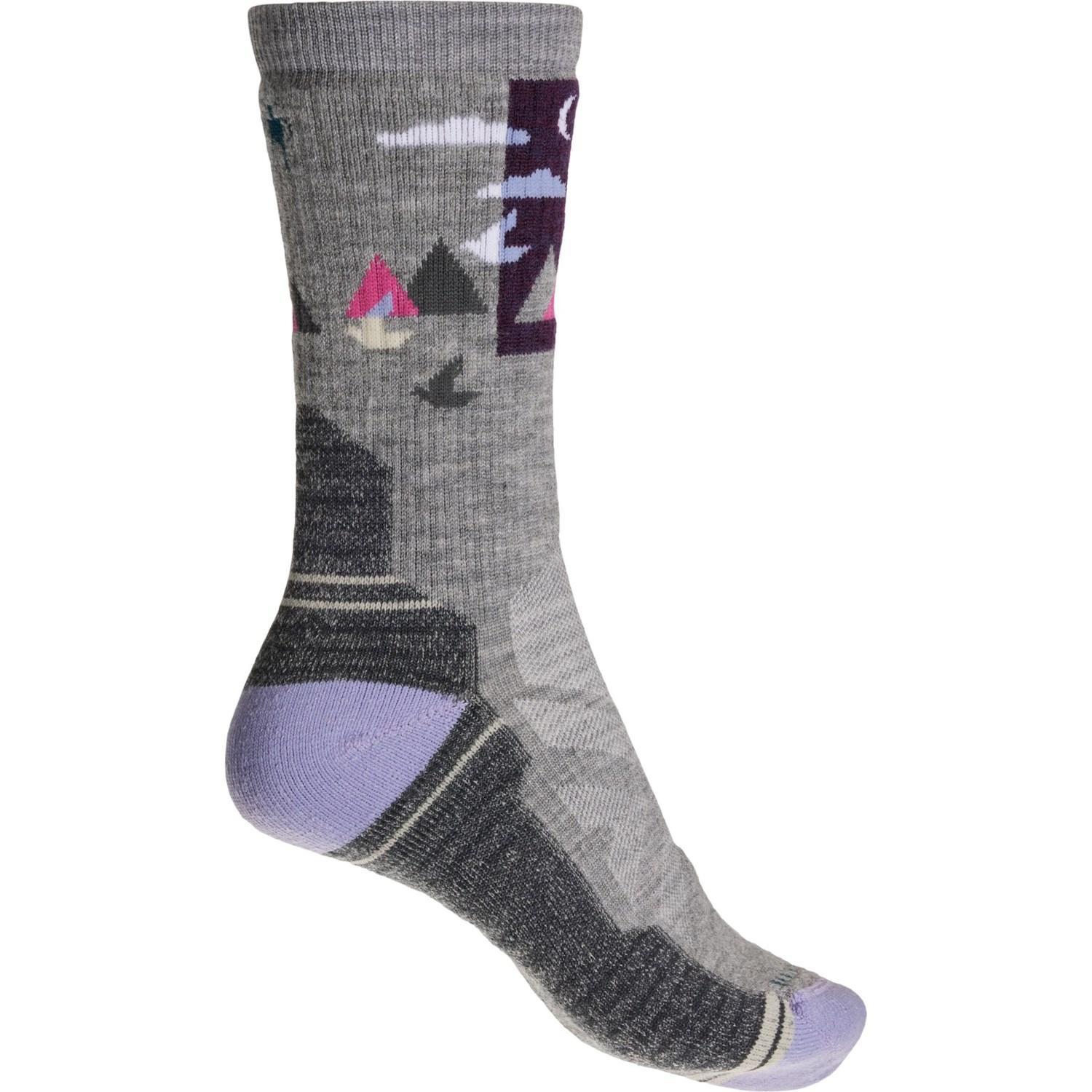 SmartWool Hike Full-Cushion Alpine Perch Hiking Socks - Merino Wool, Crew (For Women) Product Image