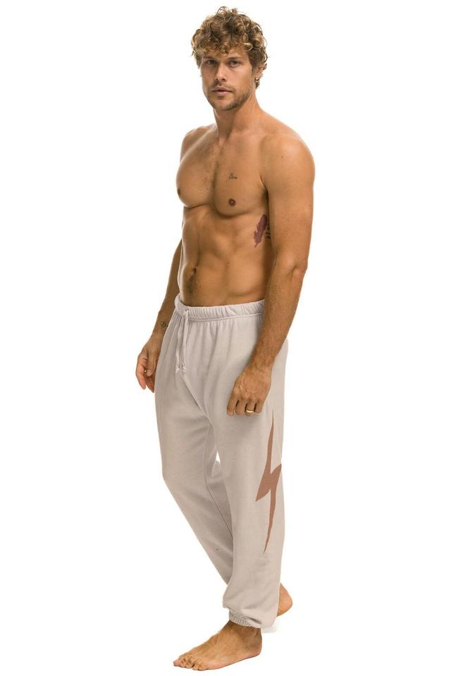 BOLT SWEATPANTS - SAND // MOCHA Male Product Image