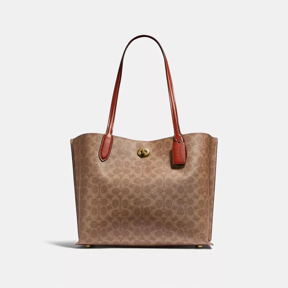 Willow Tote Bag In Signature Canvas Product Image