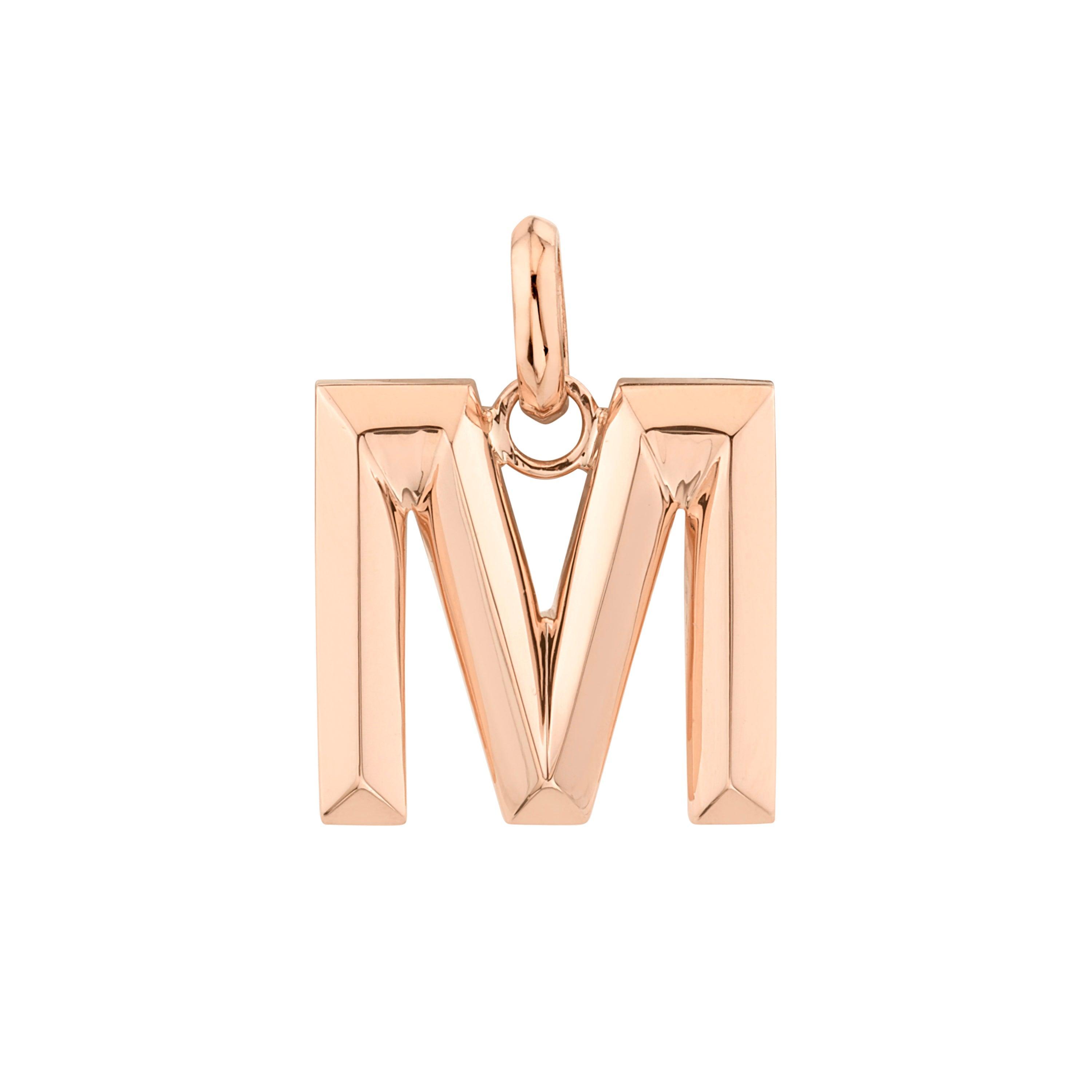 READY TO SHIP GOLD LETTER PENDANT Product Image