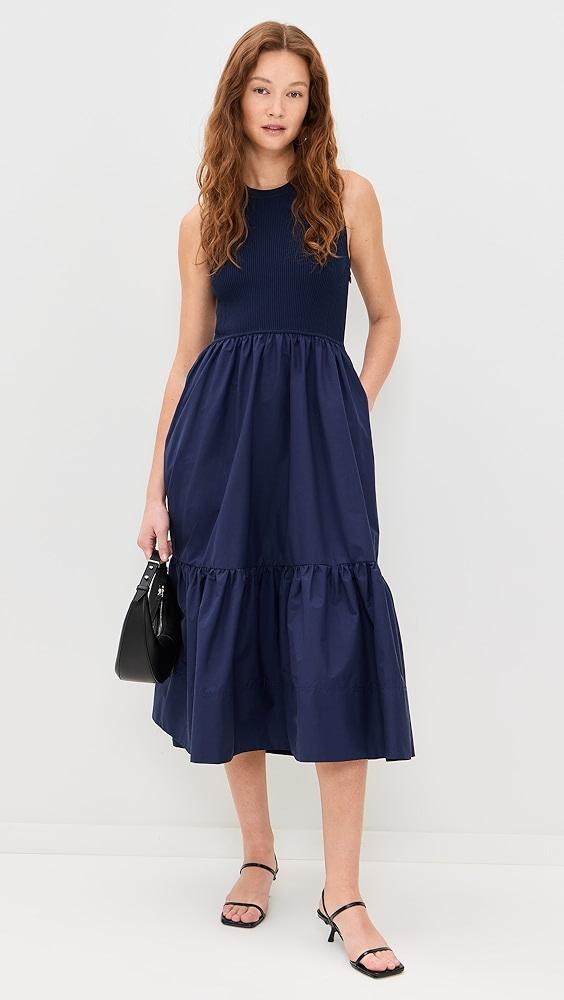 Tanya Taylor Crew Neck Josephina Dress | Shopbop Product Image