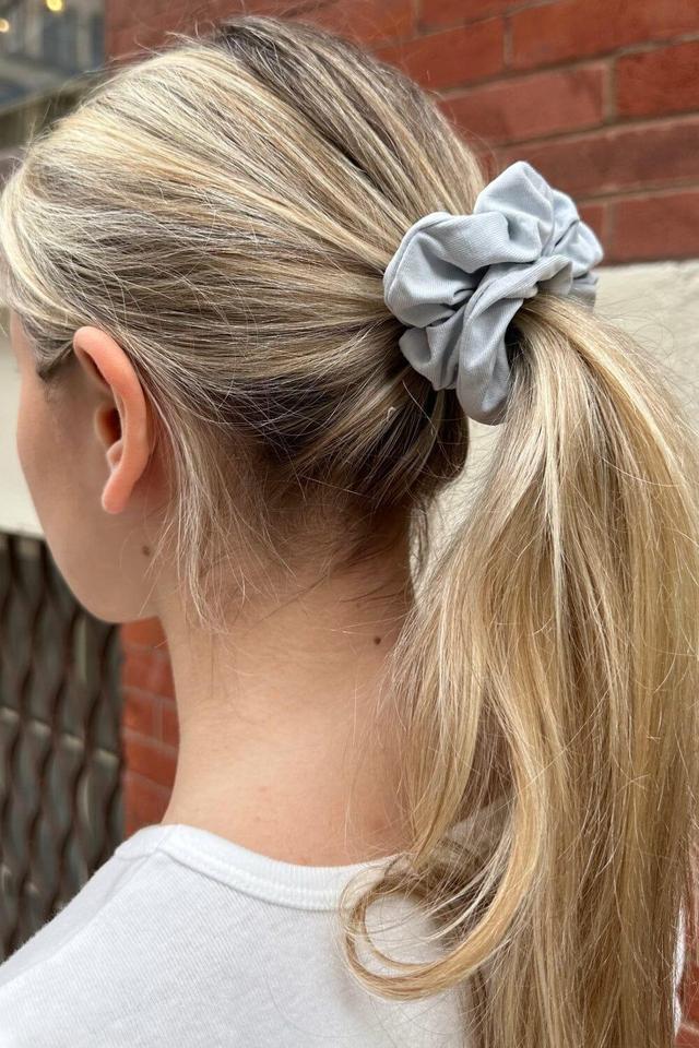 Light Blue Scrunchie Product Image